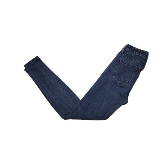 Parker Smith Mid-Rise Distressed Ripped Knee Skinny Jeans - Picture 5 of 7